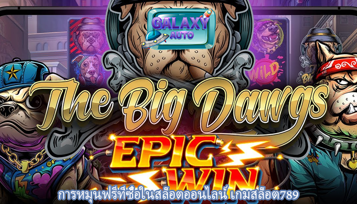 การหมุนฟรีที่ซื้อในสล็อตออนไลน์ เกมสล็อต789