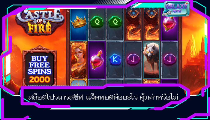 สล็อตโปรเกรสซีฟ แจ็คพอตคืออะไร คุ้มค่าหรือไม่
