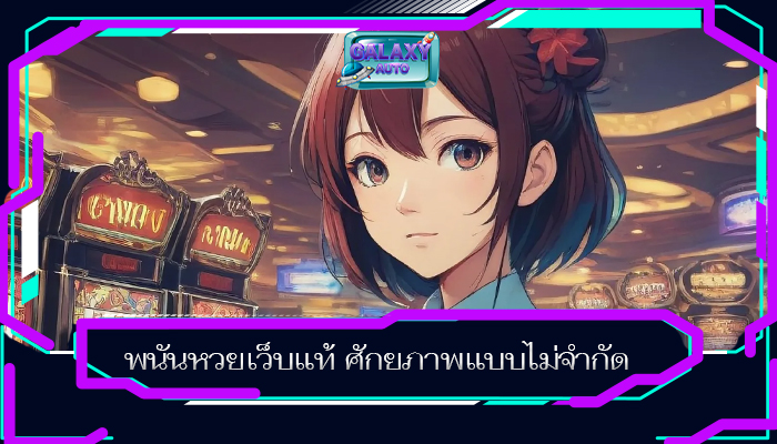 พนันหวยเว็บแท้ ศักยภาพแบบไม่จำกัด