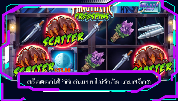 สล็อตออโต้ วิธีเล่นแบบไม่จำกัด เกมสล็อต